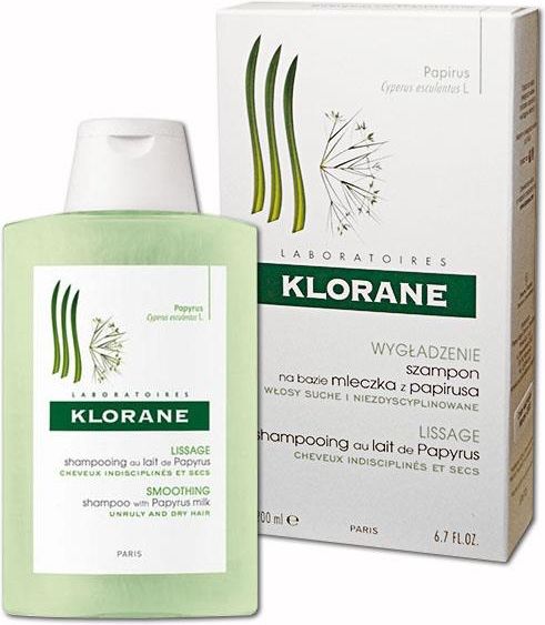 klorane szampon na bazie mleczka z papirusa perfumy