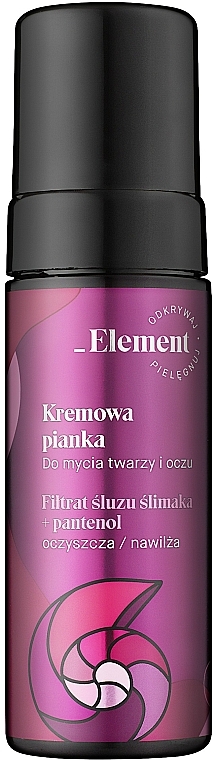 kremowa pianka do mycia twarzy i oczu 170ml