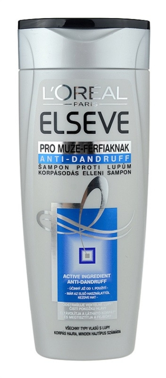 l oréal paris elseve anti dandruff szampon przeciwłupieżowy dla mężczyzn