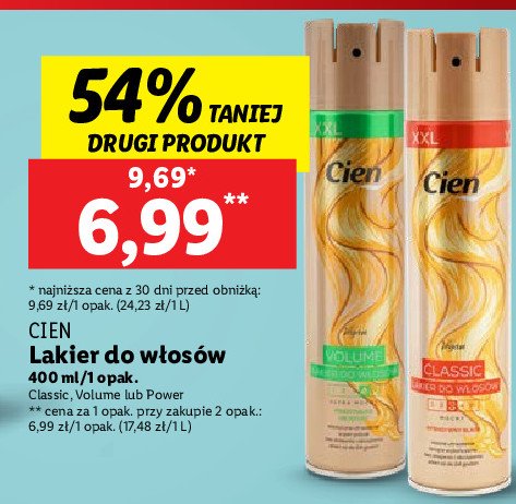 lakier do włosów cien lidl osad w laxience