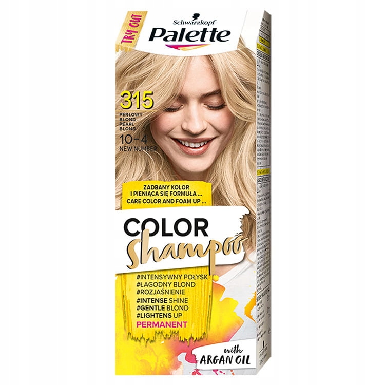 latte blond szampon palett