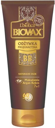 lbiotica biovax nutriquick odżywka do włosów arganowa 200ml krótka data