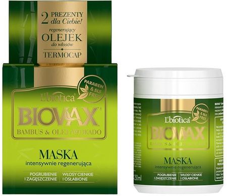 lbiotica biovax nutriquick odżywka do włosów słabych i wypadających 200ml