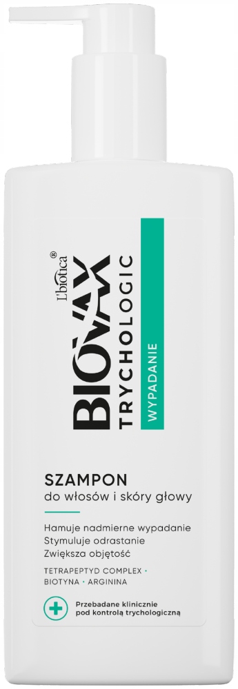 lbiotica biovax szampon do włosów słabych i wypadających 200ml