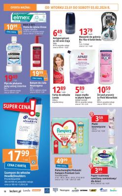 leclerc pampers promocja