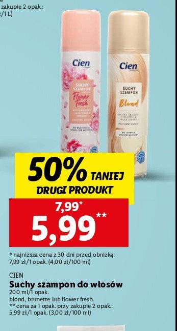 lidl suchy szampon