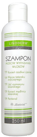 linoderm hair szampon przeciw wypadaniu włosów opinia