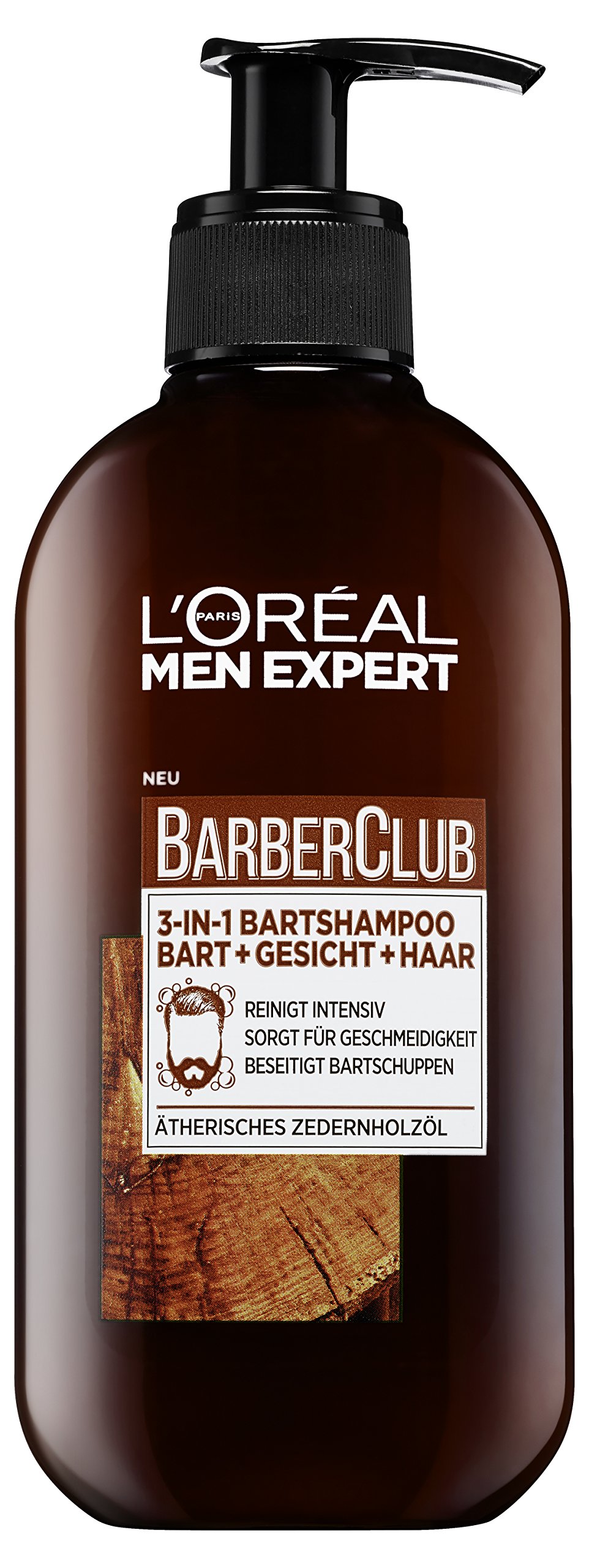 loreal barber club szampon