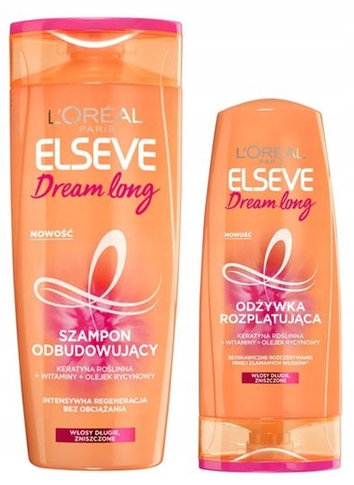 loreal elseve dream long szampon odbudowujący op