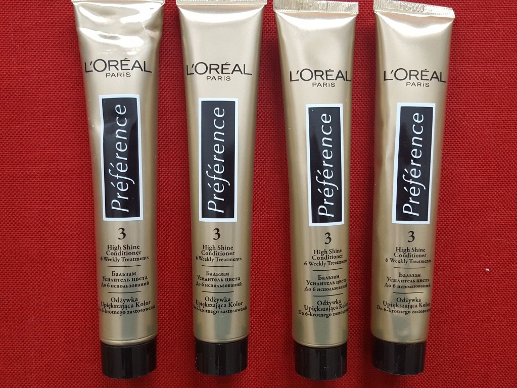 loreal paris preference odżywka do włosów upiększająca kolor