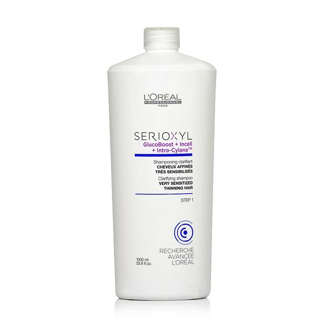 loreal serioxyl 3 szampon zagęszczający do włosów zniszconych 1000ml