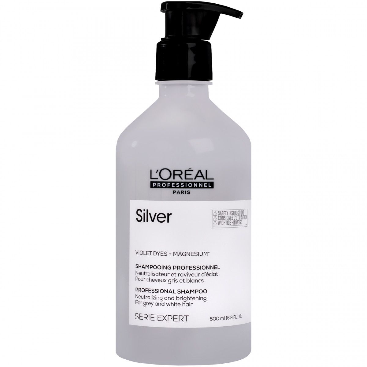 loreal silver szampon do włosów siwych lub mocno rozjaśnianych