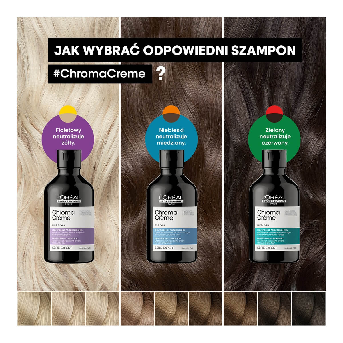 loreal szampon do włosów farbowanych ciemnych