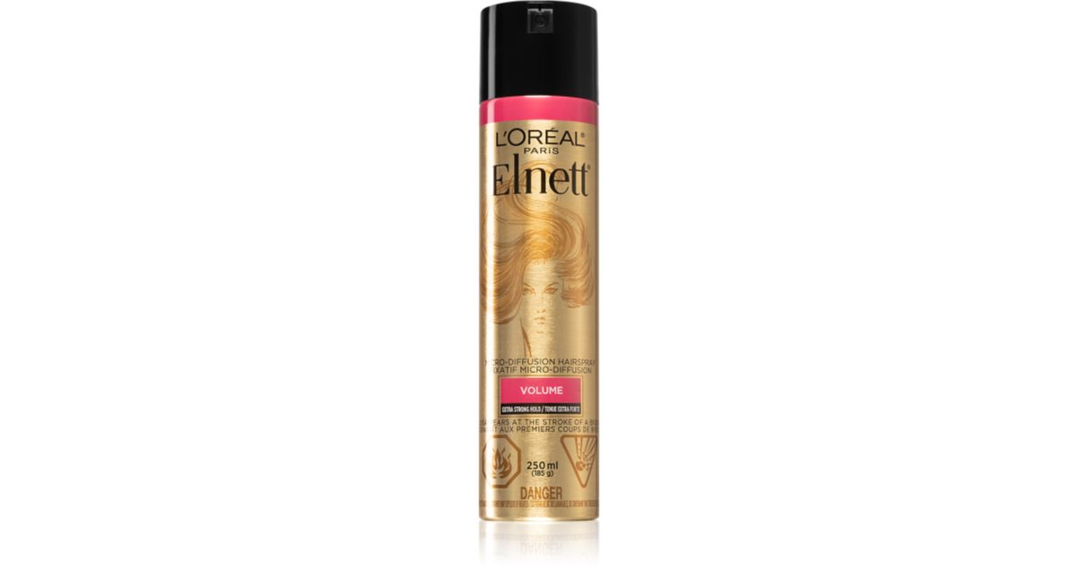 loréal paris elnett satin lakier do włosów do zwiększenia objętości