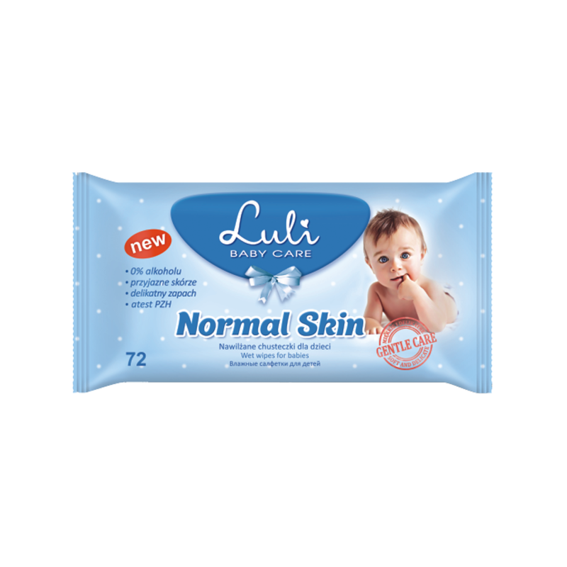 luli baby care nawilżane chusteczki