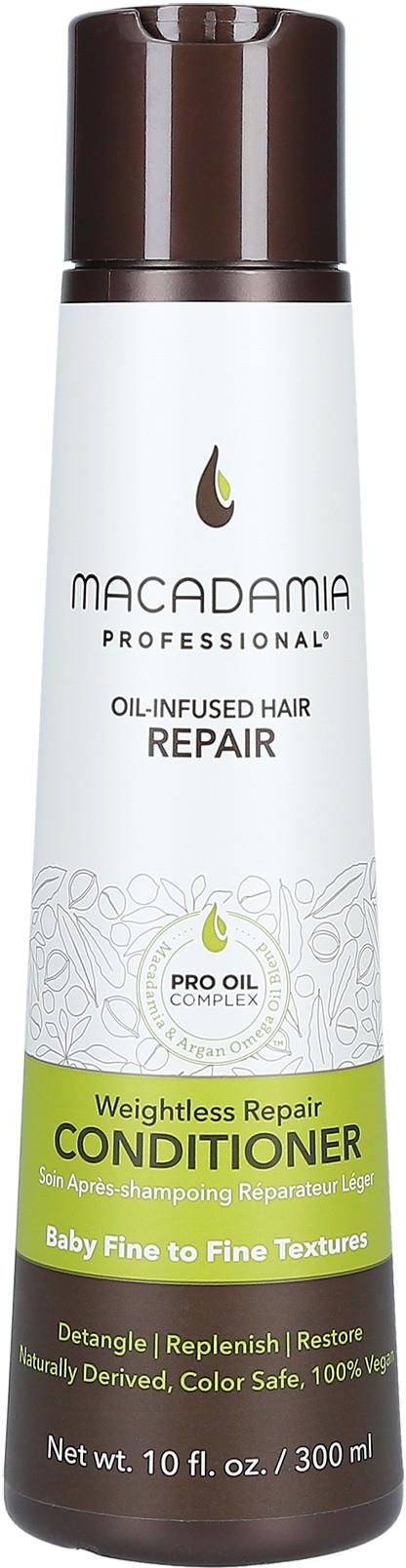 macadamia weightless moisture nawilżająca odżywka do włosów cienkich 300ml