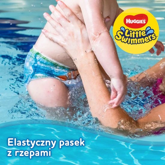 majteczki do pływania huggies little swimmers rozmiar 3-4