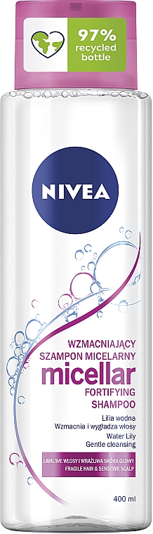 micelarny szampon nivea wizaz wzmacniający