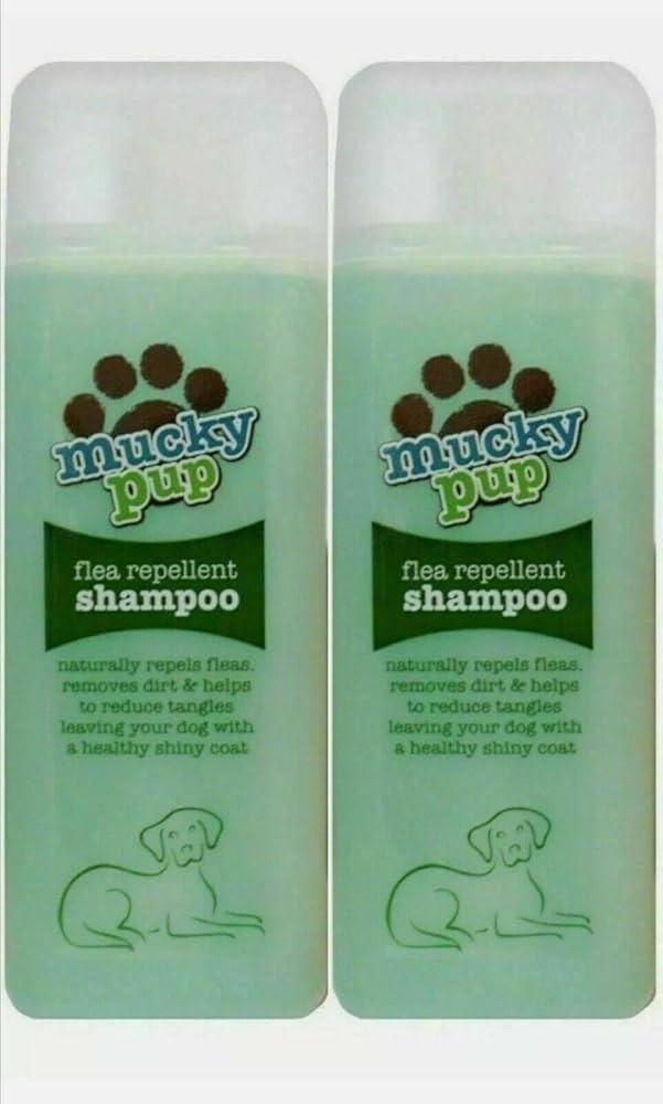 mucky pup szampon dla psow flea repellent