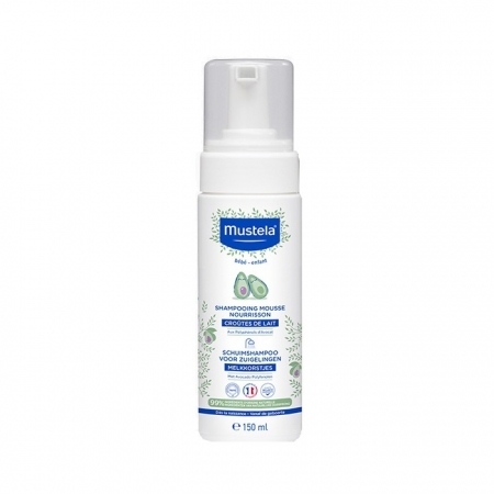 mustela szampon w piance na ciemieniuchę cena