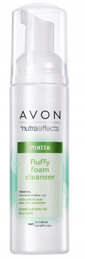 natural efekt pianka do mycia twarzy avon