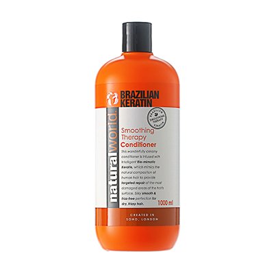 natural world brazilian keratin conditioner wygładzająca odżywka do włosów