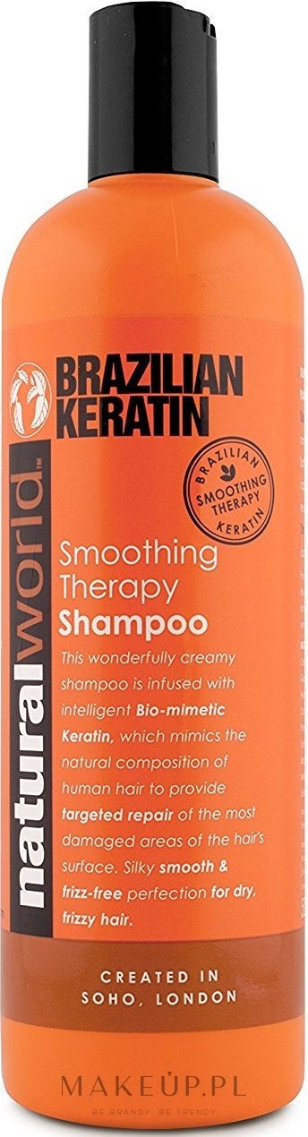 natural world brazilian keratin conditioner wygładzająca odżywka do włosów