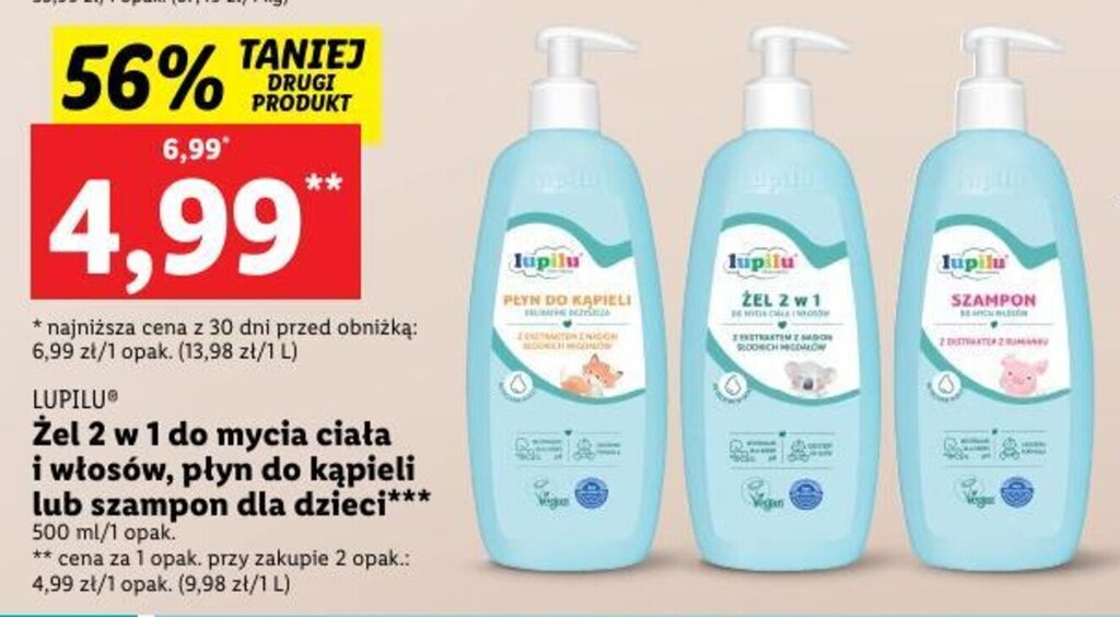 naturalny szampon dla dzieci lidl