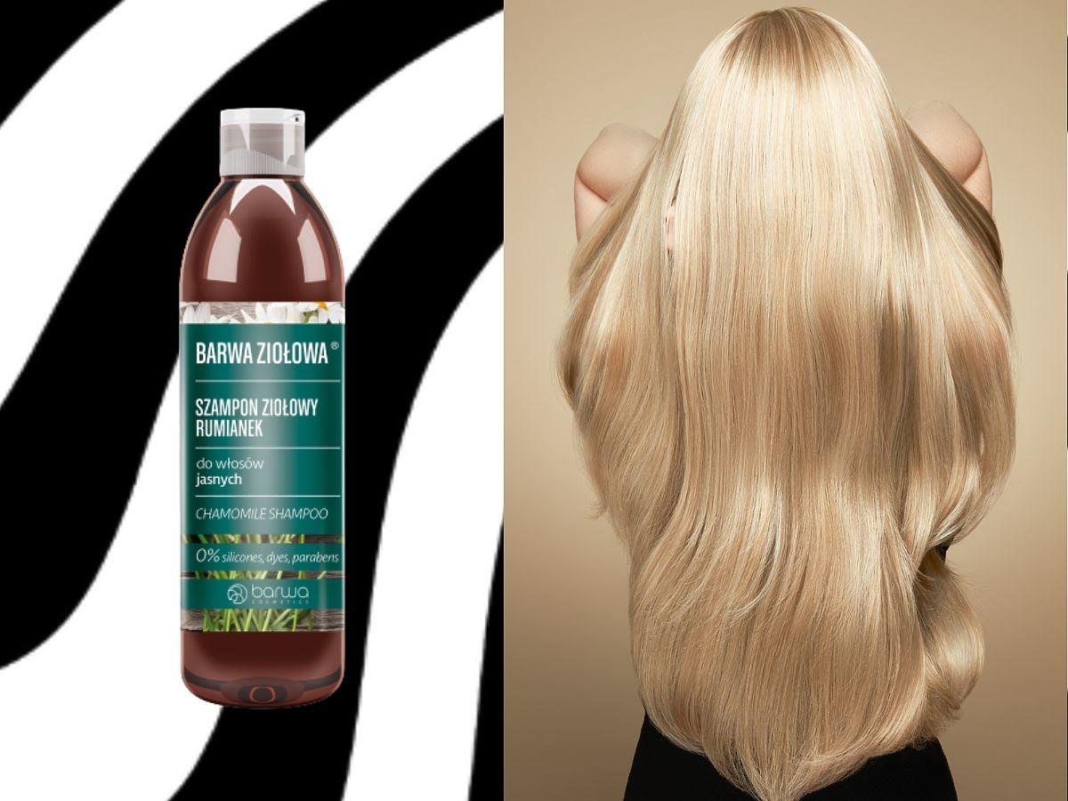 naturalny szampon rumiankowy do wlosow blond