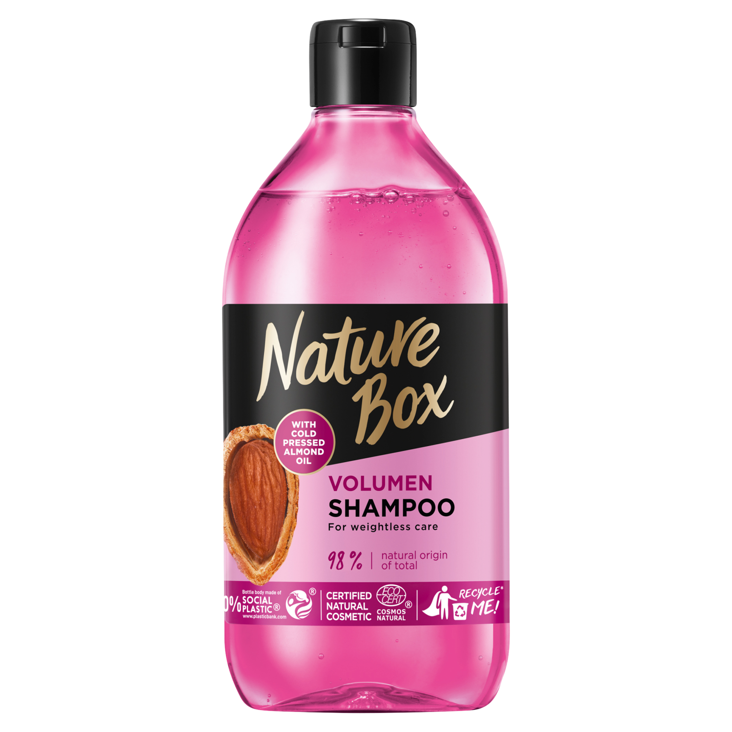 nature box szampon almond