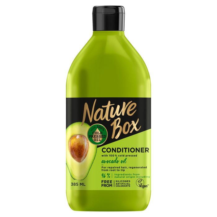 nature boxavocado oil odżywka do włosów ze 100