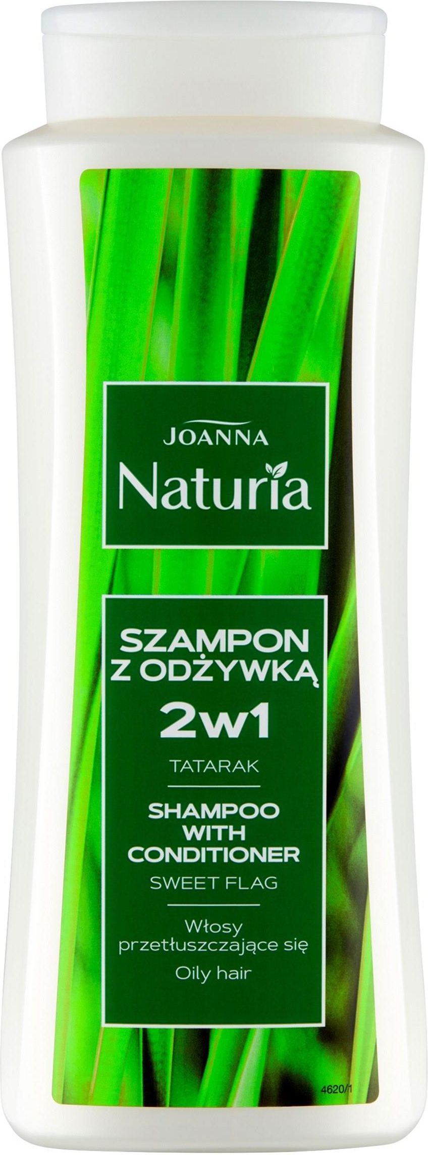 naturia szampon 2w1 do włosów przetłuszczających się z tatarakiem