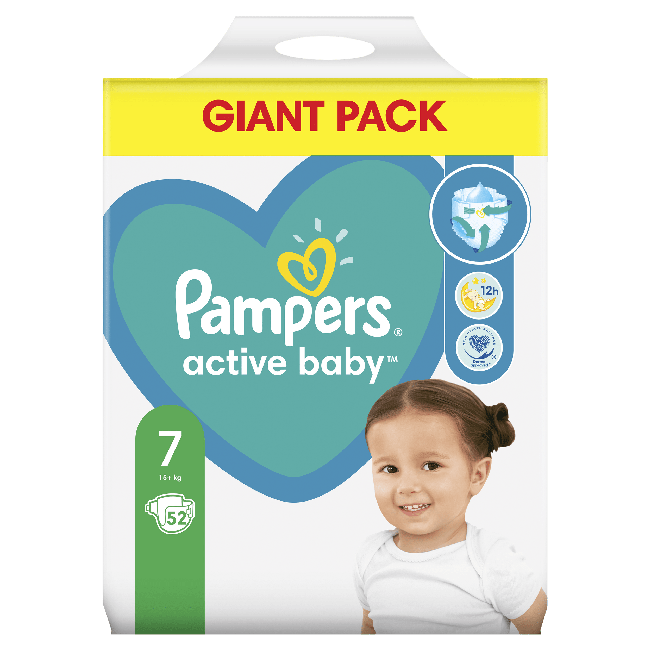 niebieskie pampers active baby