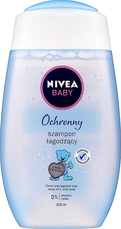 nivea baby delikatny łagodzący szampon do włosów 200 ml wizaz