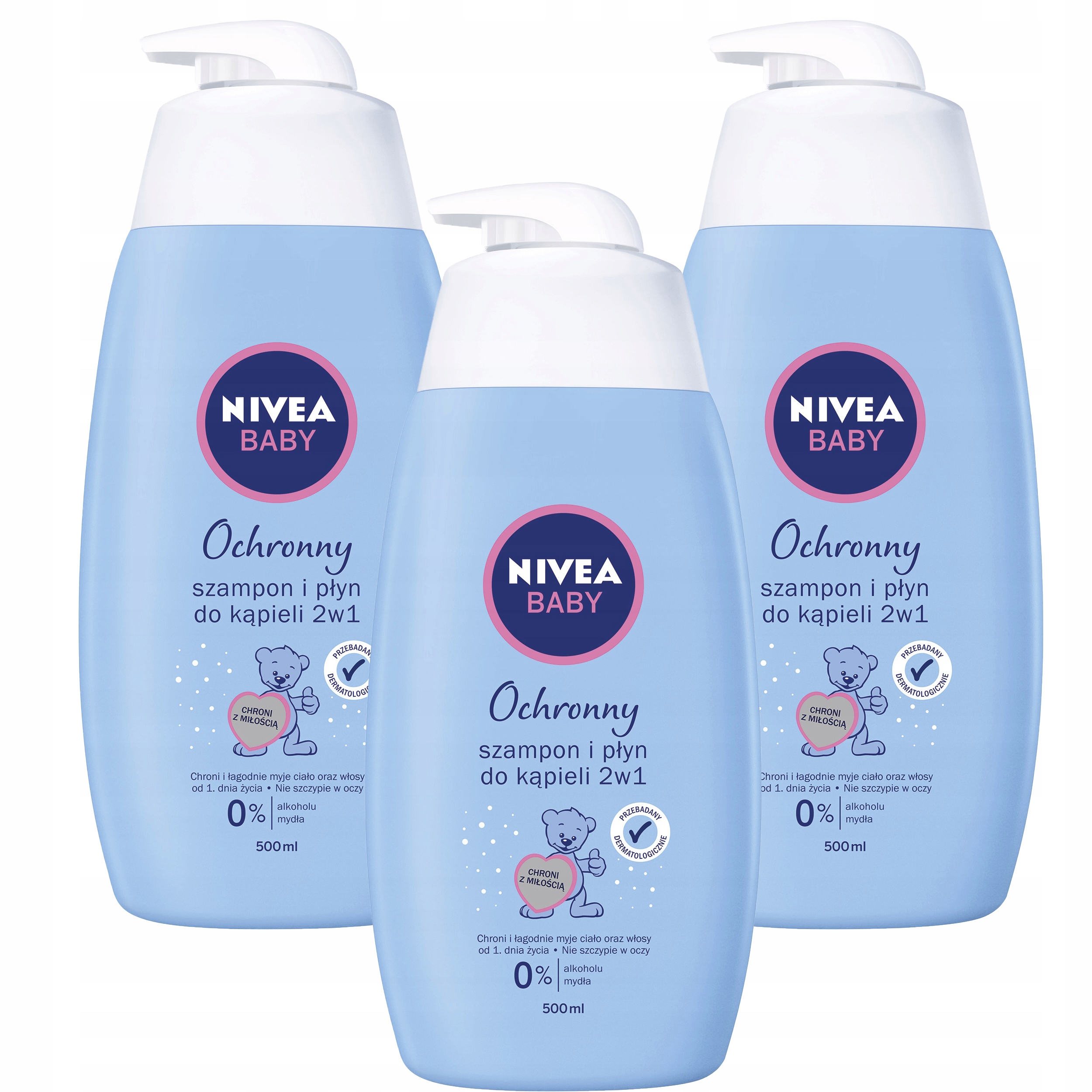 nivea baby ochronny szampon i płyn do kąpieli 2w1 skład