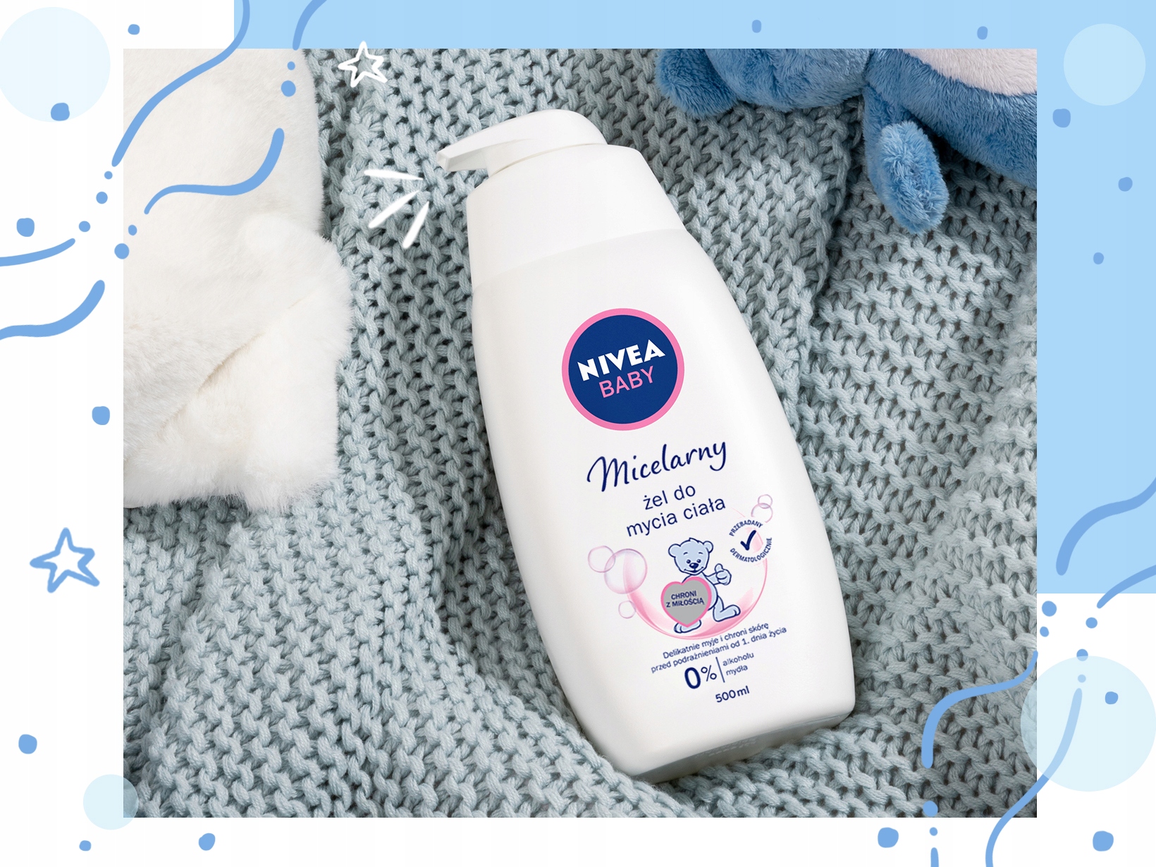 nivea baby szampon miceralny inci