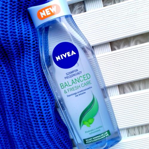 nivea balanced & fresh care szampon pielęgnujący blog