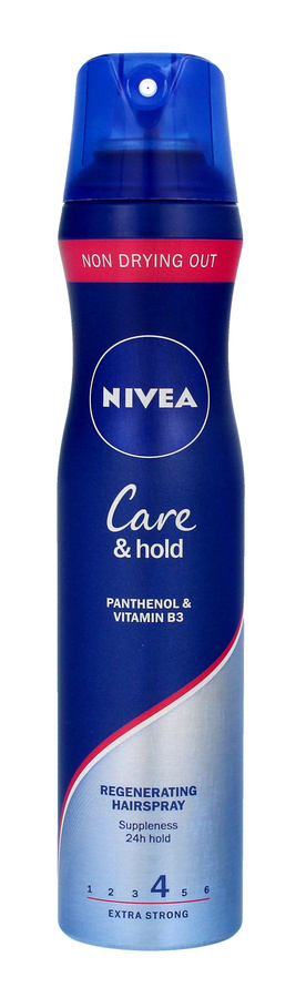 nivea care & hold lakier do włosów regenerujący 250 ml