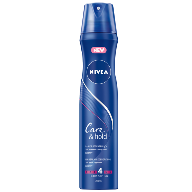 nivea care & hold lakier do włosów regenerujący 250 ml