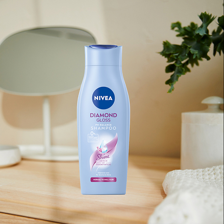 nivea diamond gloss care szampon