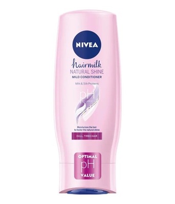 nivea hairmilk mleczna odżywka pielęgnująca do włosów o strukturze cienkiej