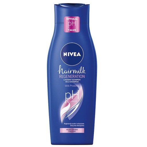 nivea hairmilk szampon opinie