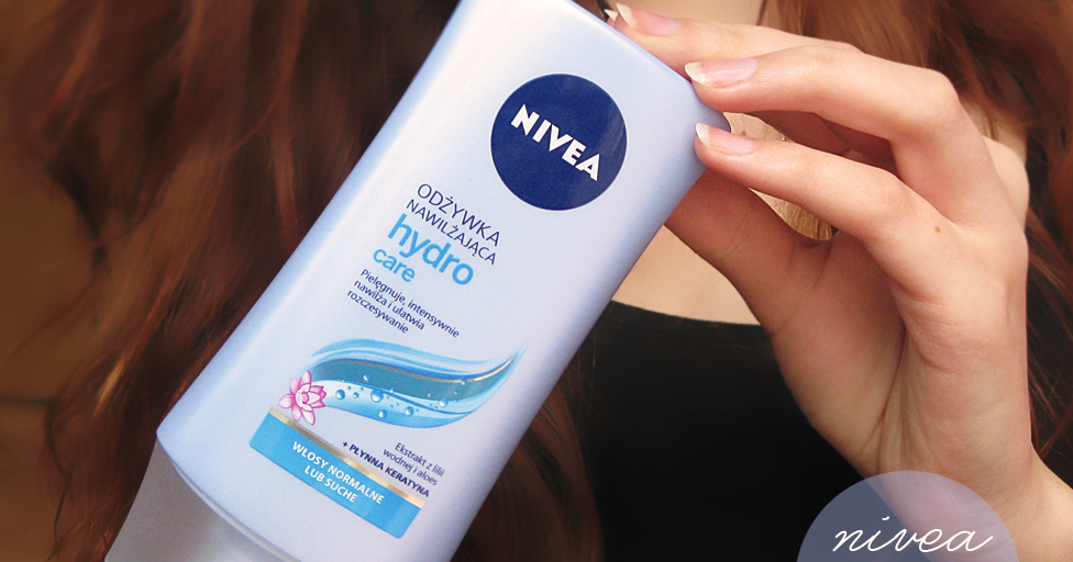 nivea hydro care szampon odżywka