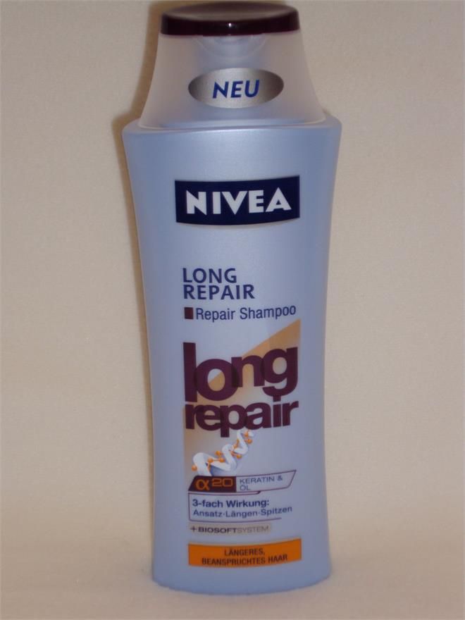 nivea long repair szampon opinie