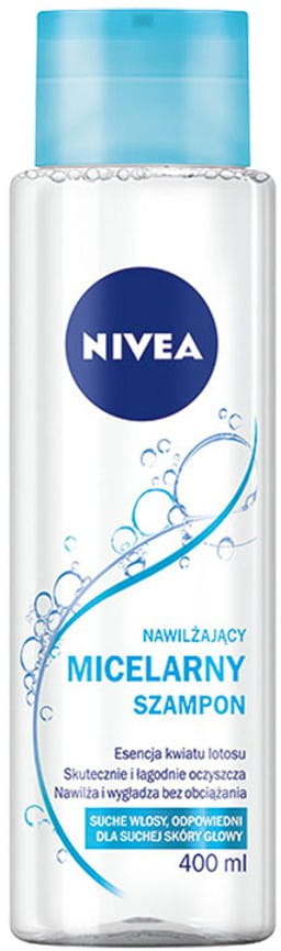 nivea nawilżający szampon micelarny 400 ml