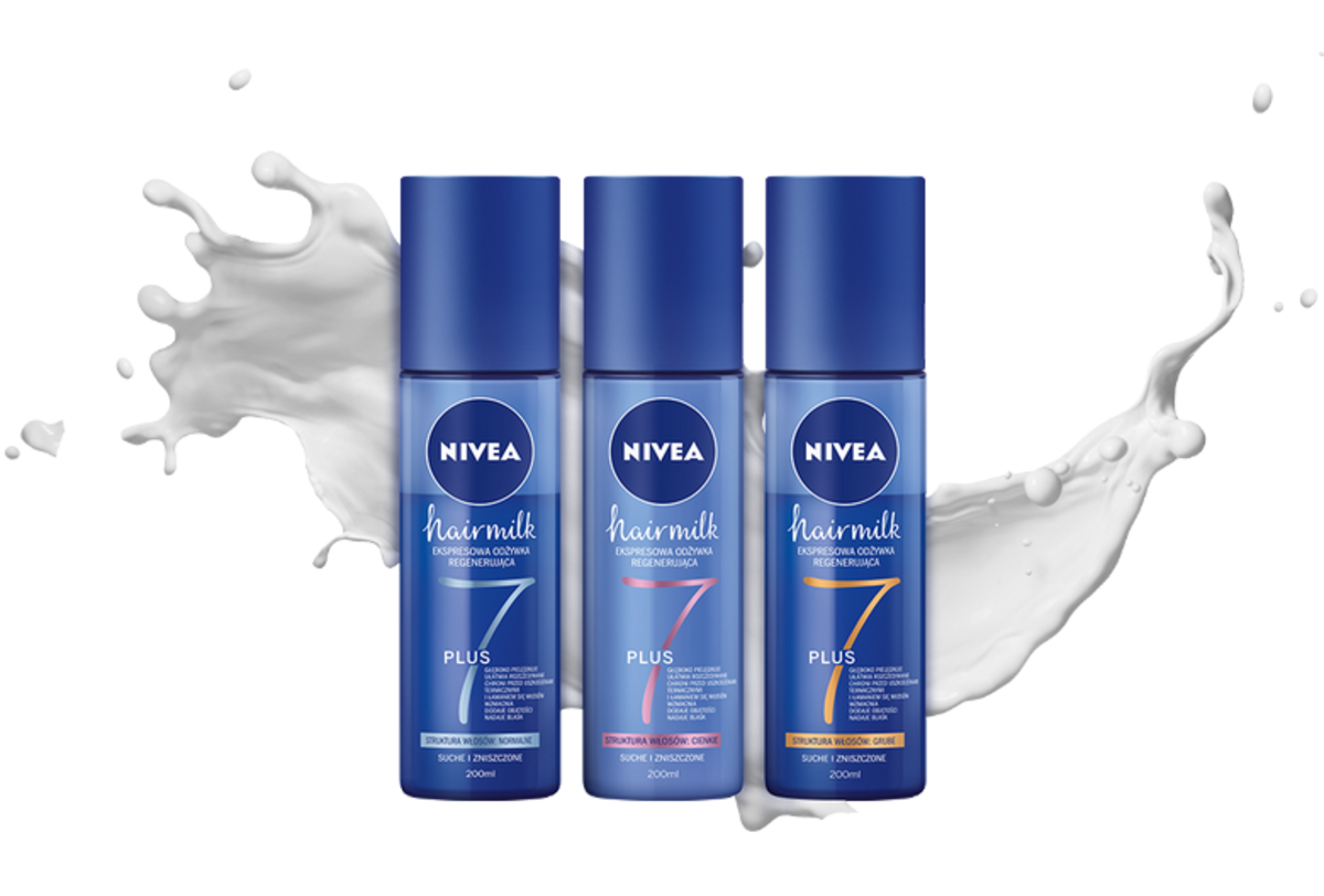 nivea odżywka do włosów grubych