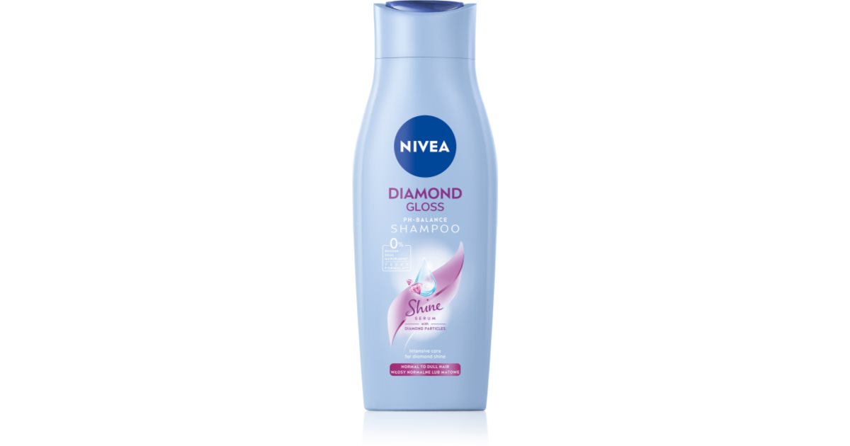 nivea szampon diamond gloss