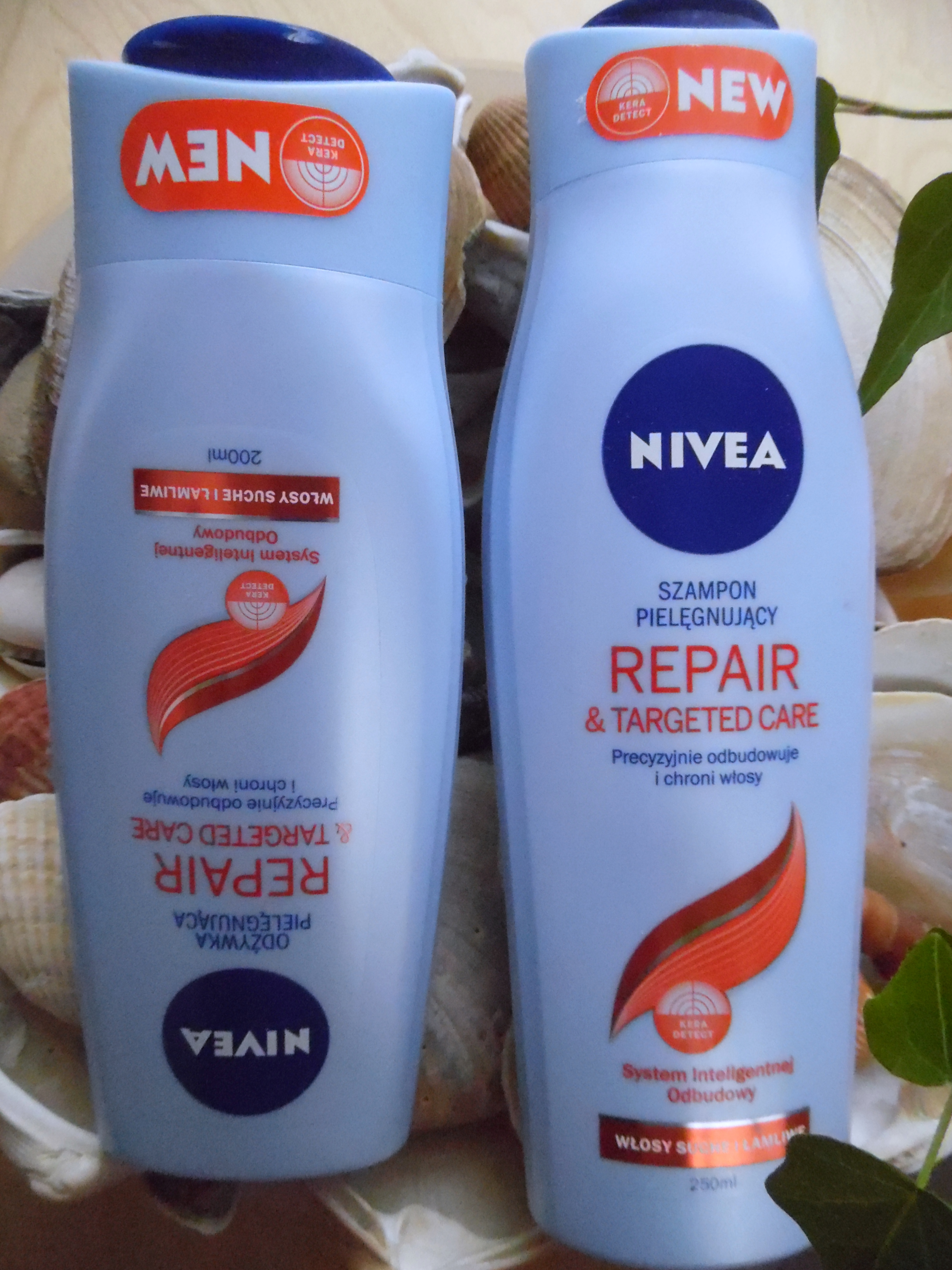 nivea szampon do lokow