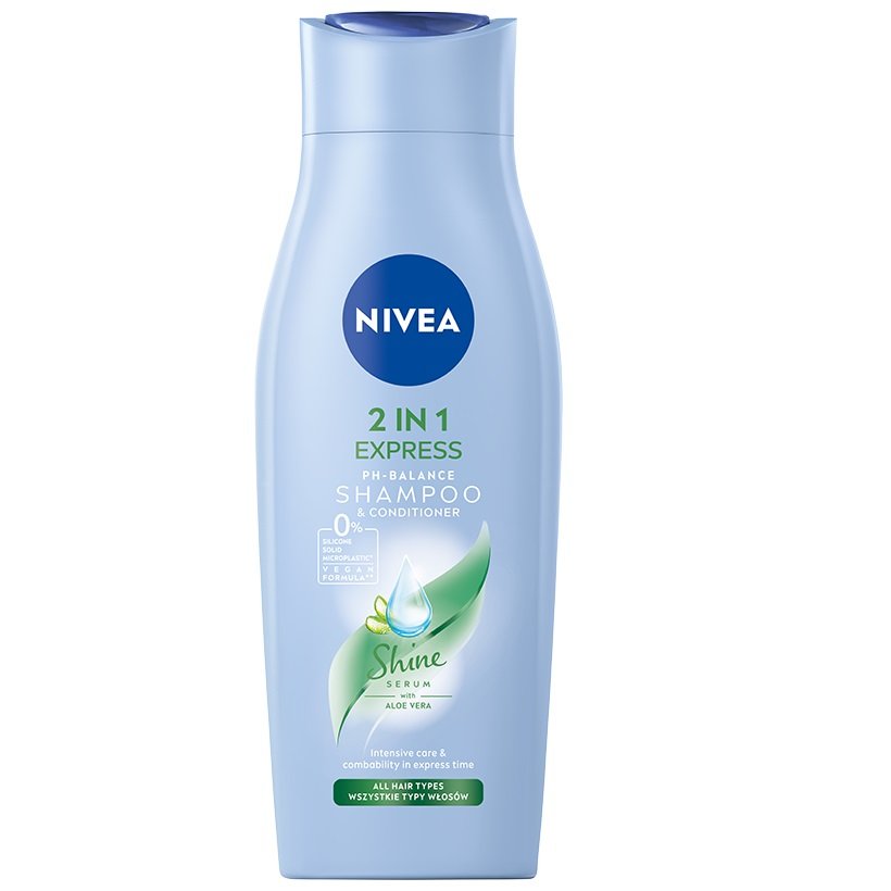 nivea szampon z odżywką 2in1 express