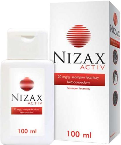 nizax activ 20 mg g szampon leczniczy 100 ml